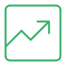 growth arrow green