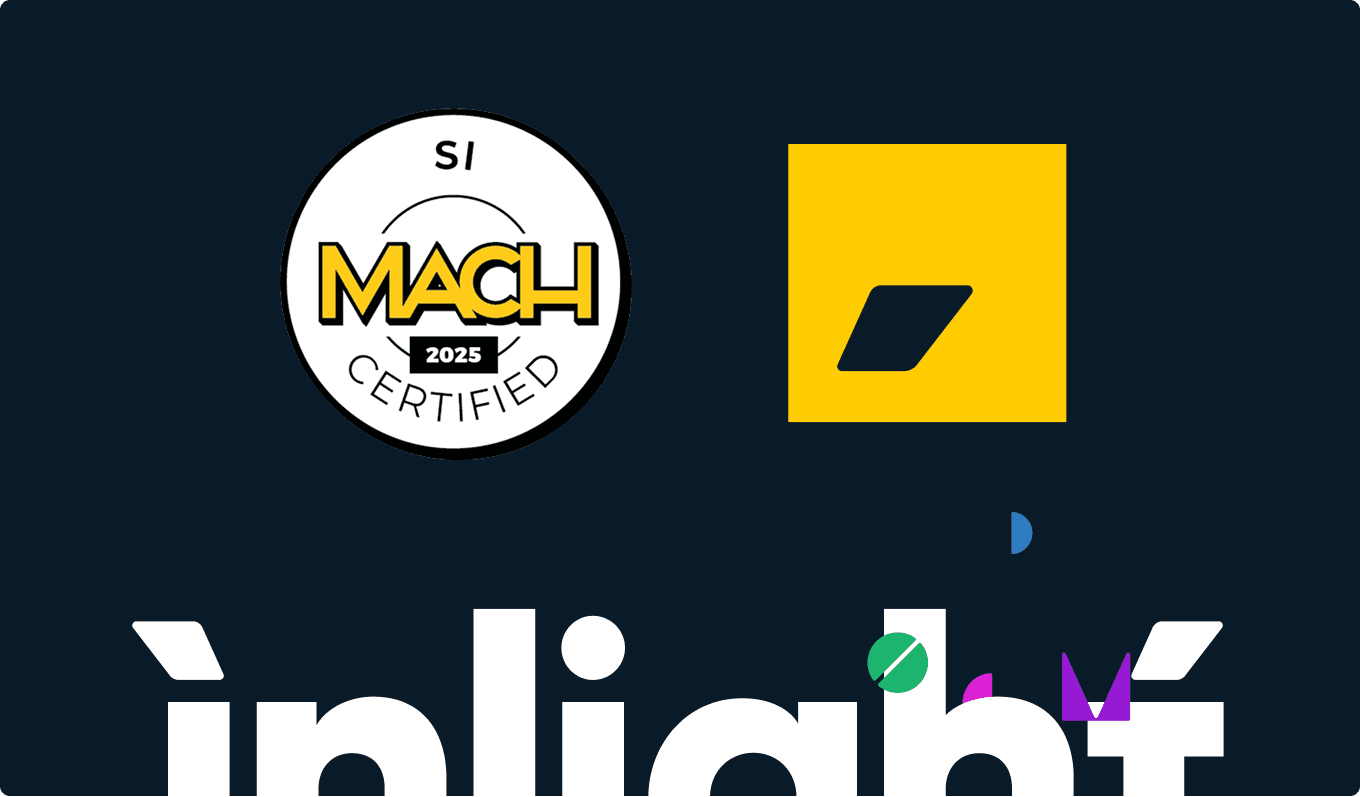 MACH Alliance stamp and Inlight logo mark